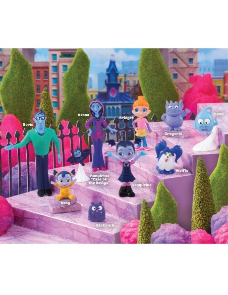Vampirina - Set with 10 Characters GIOVAM03000 Giochi Preziosi | Futurartshop.com