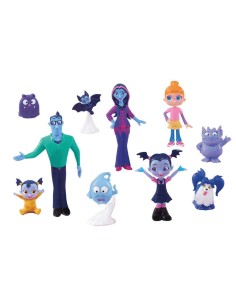 Vampirina - Set with 10 Characters GIOVAM03000 Giochi Preziosi | Futurartshop.com 2