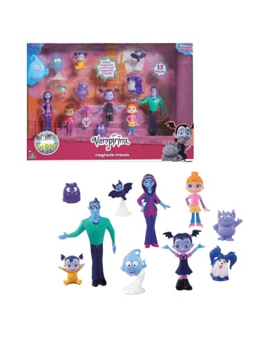Vampirina - Set with 10 Characters GIOVAM03000 Giochi Preziosi | Futurartshop.com