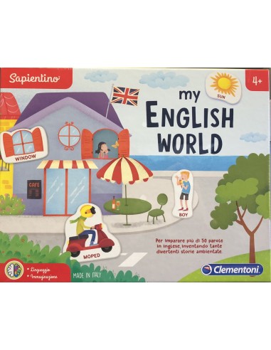 Scopriamo - My English World gioco CLE16139 Clementoni | Futurartshop.com