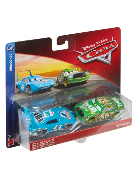 Cars 3 confezione 2 auto-strip weathers alias il re e chick hicks MATDXV99/FLH60 Mattel | Futurartshop.com