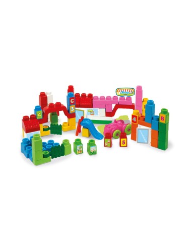 Clemmy plus build e create girls box 80 pezzi CLE17258 Clementoni | Futurartshop.com
