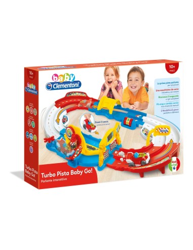 Turbo track baby go talking and interactive CLE17251 Clementoni | Futurartshop.com