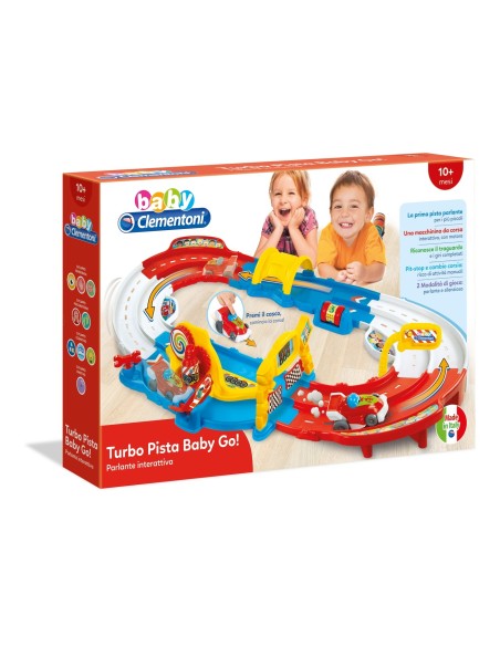 Turbo track baby go talking and interactive CLE17251 Clementoni | Futurartshop.com