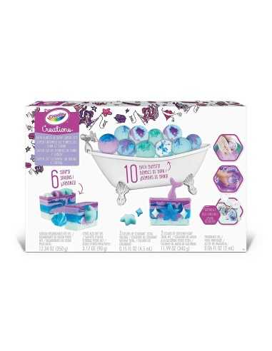 Laboratory Bombs, Bath soaps and Creations CRA26254 Crayola | Futurartshop.com