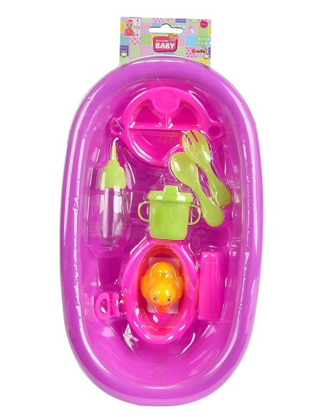 Vaschetta da bagno con 10 pezzi 2 colori SIM105562128 Simba Toys | Futurartshop.com