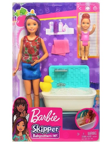 Barbie Skipper - Baby Sitter con vasca MATFHY97/FXH05 Mattel | Futurartshop.com