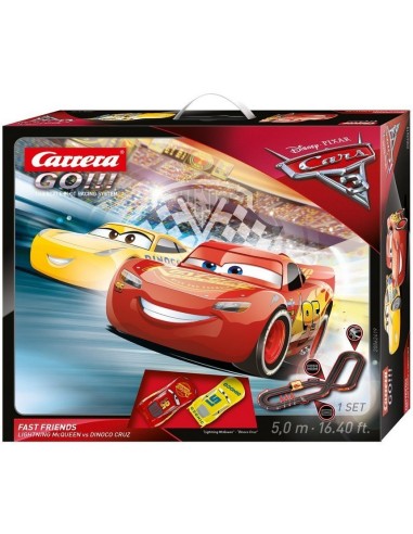 Cars 3 - Pista Fast Friends Go 5 metri STA20062419 Carrera go | Futurartshop.com