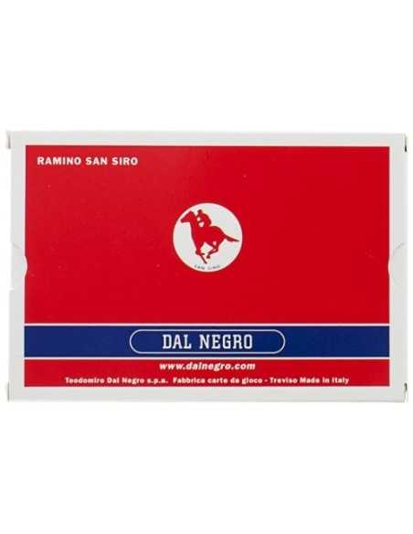 Playing cards Rummy San Siro plastic DNG024129 Dal Negro | Futurartshop.com