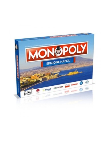 Nuovo Monopoly Napoli LENC47084560 Hasbro | Futurartshop.com
