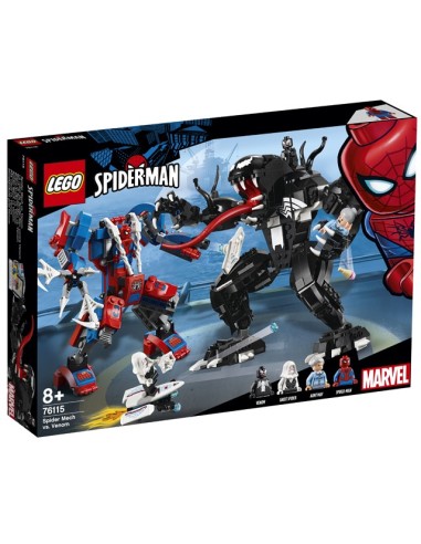 Lego 76115 - Mech di Spider-Man vs. Venom LEG6251076 Lego | Futurartshop.com