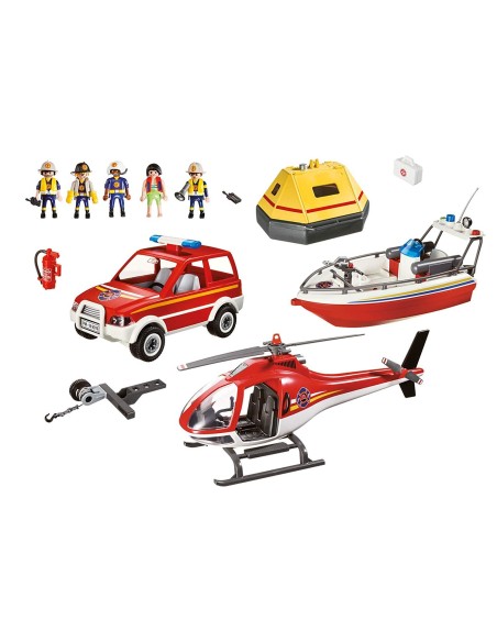 Playmobil 9319 unita' di soccorso del vigili del fuoco PLA9391 Playmobil | Futurartshop.com