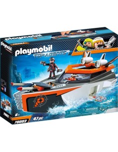 Playmobil 70002 motorboat turbo of the spy team PLA70002 Playmobil | Futurartshop.com