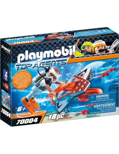 Playmobil 70004 manta turbo dello spy team PLA70004 Playmobil | Futurartshop.com