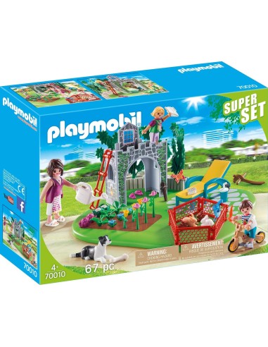 Playmobil 70010 superset afternoon in the garden PLA70010 Playmobil | Futurartshop.com