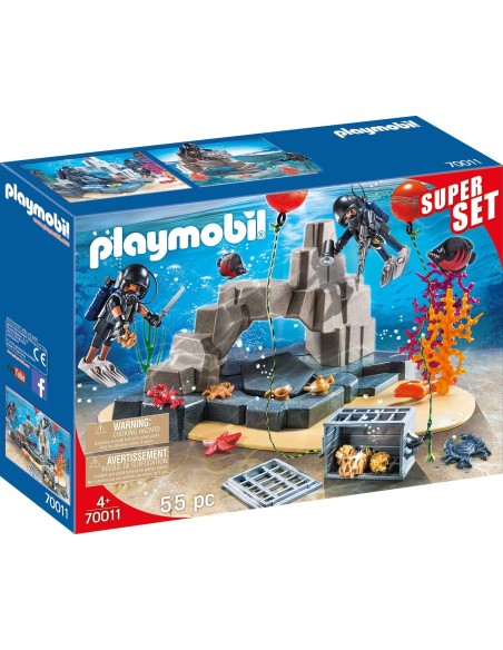 Playmobil 70011 superset unita' speciale dei sommozzatori PLA70011 Playmobil | Futurartshop.com