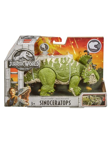 Jurassic world dinosaur with sounds-sinoceratops MATFMM23/FMM31 Mattel | Futurartshop.com