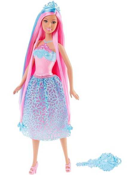 Barbie princesses fairytale hair Fuchsia MATDKB56/DHB61 Mattel | Futurartshop.com