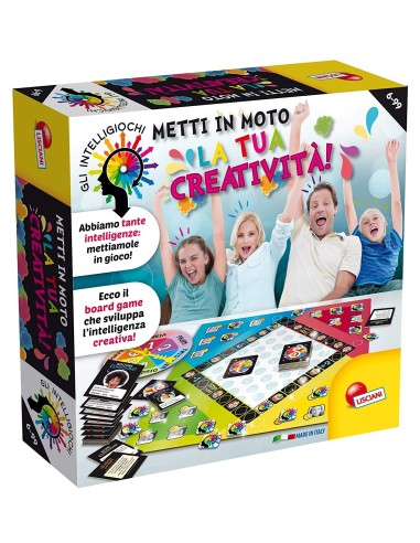 Gli intelligiochi-metti in moto la tua creatività LIS68807 Lisciani | Futurartshop.com