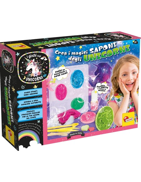 Create the magic soaps of the unicorns LIS70350 Lisciani | Futurartshop.com