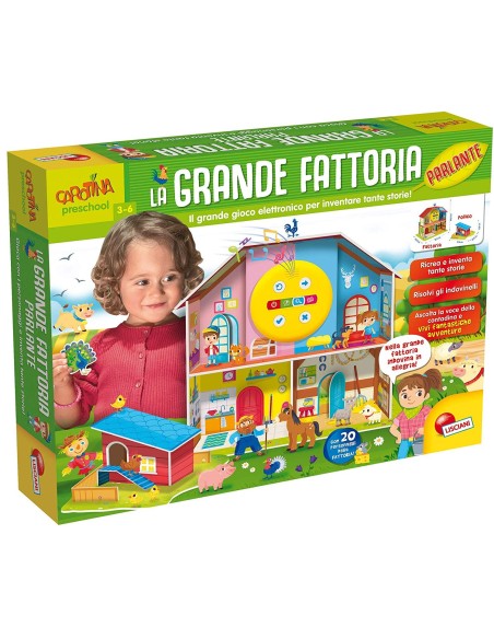 Carotina la grande fattoria LIS68340 Lisciani | Futurartshop.com