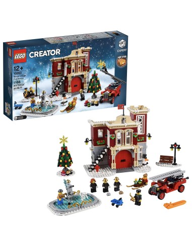 Lego 10263 barracks of the firemen of the village in winter LEG6213405 Lego | Futurartshop.com