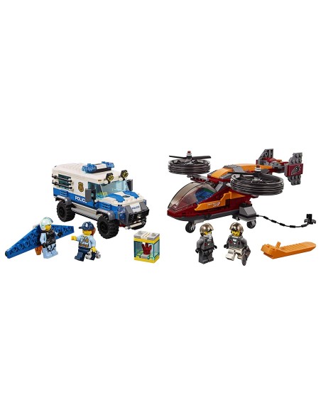 Lego 60209 polizia aerea: furto di diamanti LEG6251693 Lego | Futurartshop.com