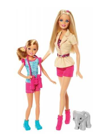 Barbie e sorelline Safari Barbie e Stacie MATBDG24/BDG25 Mattel | Futurartshop.com