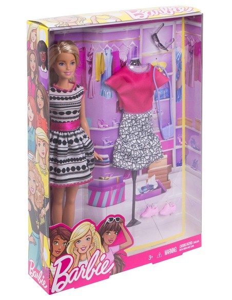 Barbie Fashions Bambola bionda TOYFFF58/FFF59 Mattel | Futurartshop.com