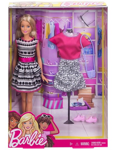 Barbie Fashions Doll blonde TOYFFF58/FFF59 Mattel | Futurartshop.com