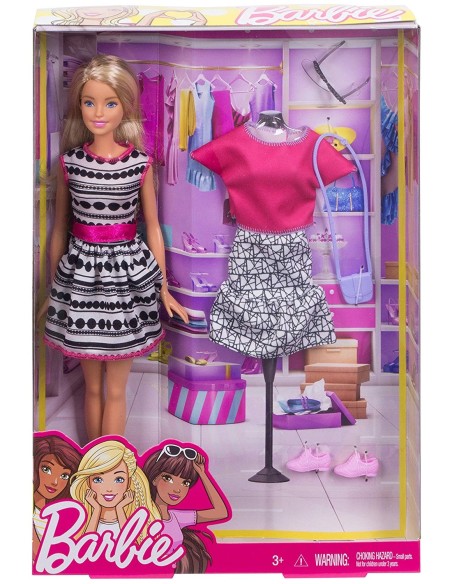 Barbie Fashions Doll blonde TOYFFF58/FFF59 Mattel | Futurartshop.com