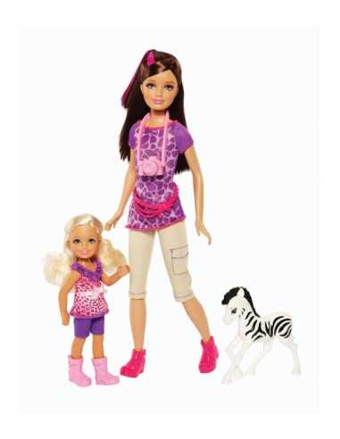Barbie e sorelline Safari Skipper e Chelsea MATBDG24/BDG26 Mattel | Futurartshop.com
