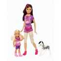 Barbie and girls Safari Skipper and Chelsea BDG26 Mattel- Futurartshop.com