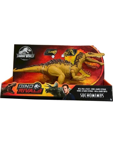 Jurassic World Dino Rivals - Suchomimus Attacco Extra MATGDL05/GDL07 Mattel | Futurartshop.com