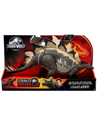 Jurassic World Dino Rivals - Stegosaurus extra attack MATGDL05/GDL06 Mattel | Futurartshop.com