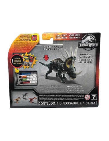 Jurassic World Dino Rivals - Styracosaurus wild blow MATGCR54/GCR59 Mattel | Futurartshop.com
