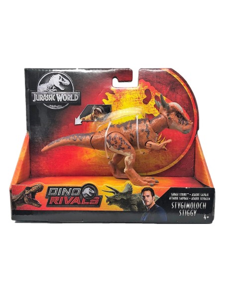 Jurassic World Dino Rivals - Stygimoloch Stiggy colpo selvaggio MATGCR54/GCR56 Mattel | Futurartshop.com