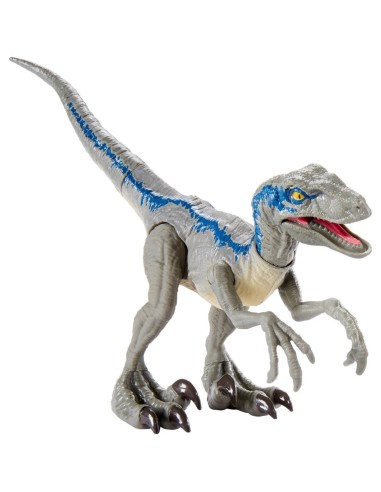 Jurassic World Dino Rivals - Velociraptor blue colpo selvaggio MATGCR54/GCR55 Mattel | Futurartshop.com