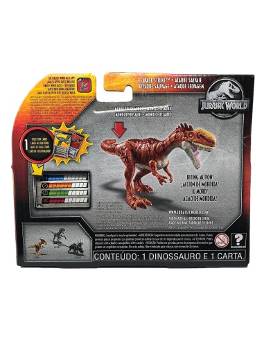 Jurassic World Dino Rivals - Monolophosaurus colpo selvaggio MATGCR54/GCR57 Mattel | Futurartshop.com