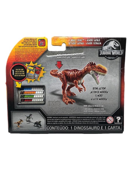 Jurassic World Dino Rivals - Monolophosaurus wild blow MATGCR54/GCR57 Mattel | Futurartshop.com