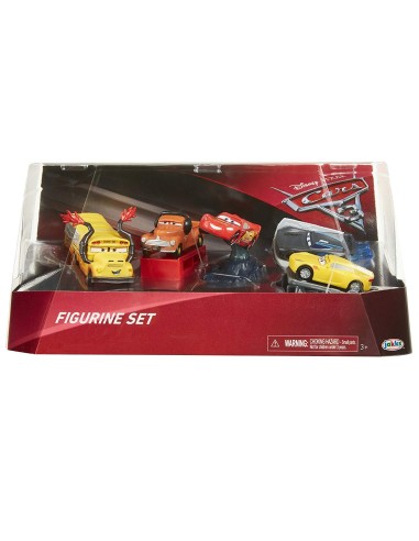 Cars 3 - Set 5 personaggi da collezione TOY71577 Jakks Pacific | Futurartshop.com