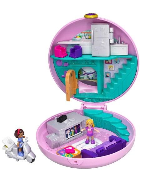 Polly-Pocket - Playset Donut Pajama Party MATFRY35/GDK82 Mattel | Futurartshop.com