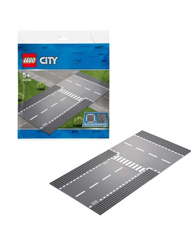 Lego 60236 rettilinio and the T-junction LEG6251816 Lego | Futurartshop.com