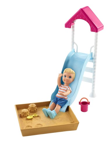 Barbie Skiper BabySitter - Playset playground with a child MATFXG94/FXG96 Mattel | Futurartshop.com