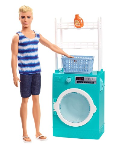 Barbie - The laundry ken MATFYK51/FYK52 Mattel | Futurartshop.com