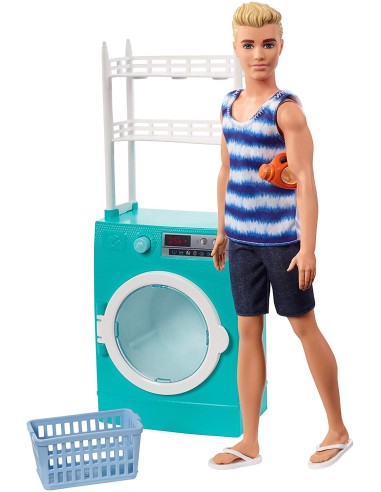 Barbie - The laundry ken MATFYK51/FYK52 Mattel | Futurartshop.com