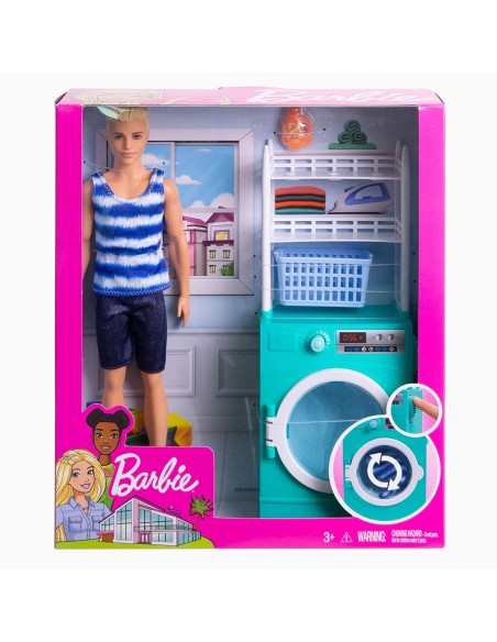 Barbie - La lavanderia di ken MATFYK51/FYK52 Mattel | Futurartshop.com