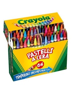 Confezione 64 pastelli a cera 158528 Crayola | Futurartshop.com