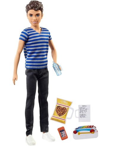 Barbie skipper babysitters ragazzo con cellulare e salatini MATFHY89/FNP43 Mattel | Futurartshop.com