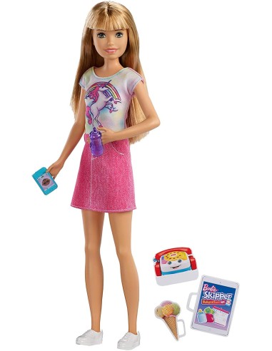 Barbie skipper babysitters blonde girl with cell phone and bottle MATFHY89/FXG91 Mattel | Futurartshop.com